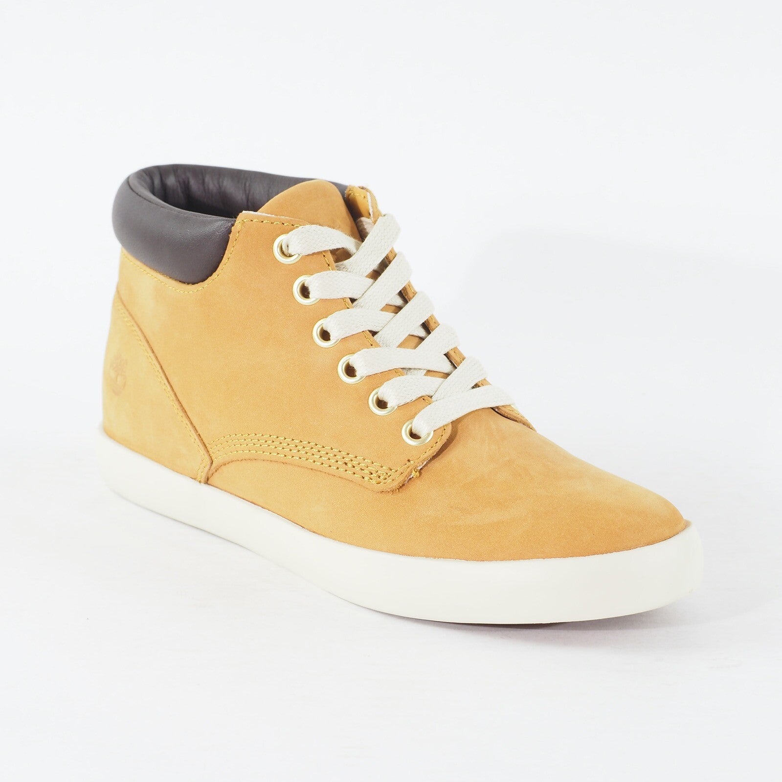Womens Timberland Flannery Chukka A1B2K Wheat Brown Leather Lace Up Casual Boots