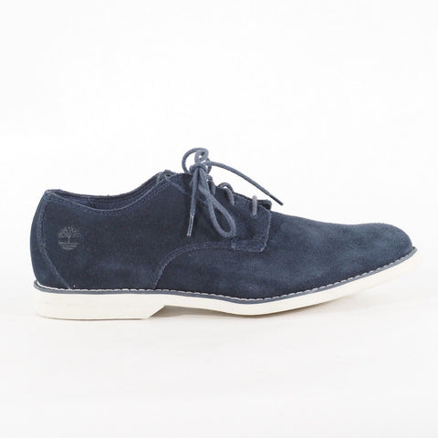 Mens Timberland Stormbuck Lite V 9021B Navy Leather Formal Lace Up Walking Shoes