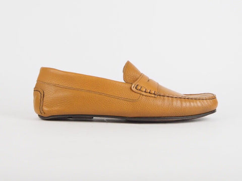Mens Sebago Tirso Penny B161312 E Cur Tan Leather Slip On Boat Casual Shoes