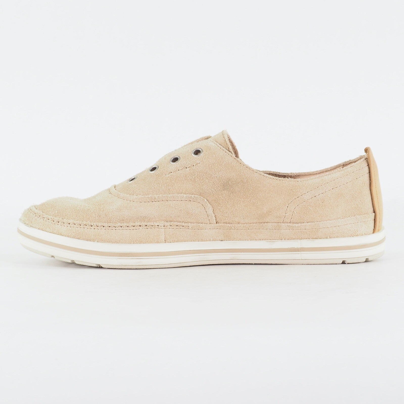 Womens Timberland Casco bay 8844R Beige Leather Laceless Slips on Casual Shoes