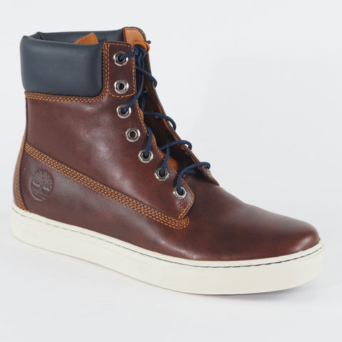 Mens Timberland 2.0 Cup Sole 6 Inch Tan Leather Lace Up Casual Walking Boots