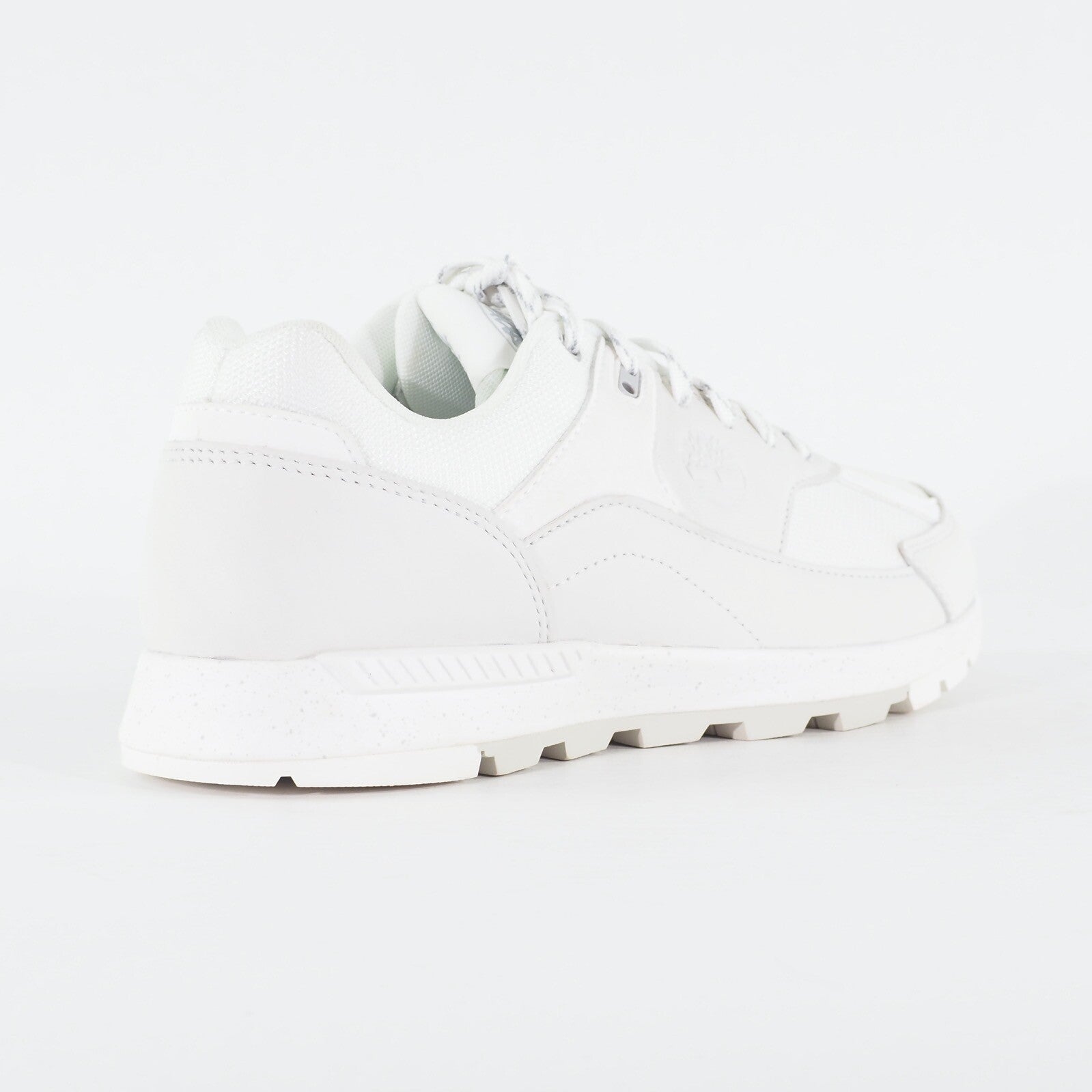 Womens Timberland Field Trekker A2DRT White Leather Lace Up Low Top Casual Shoes