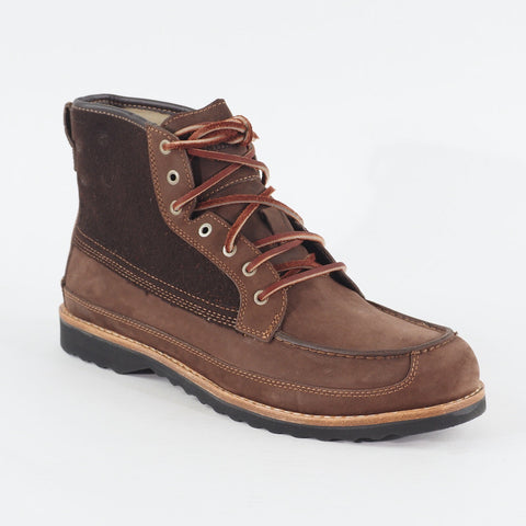 Mens Timberland Abington 7 Eyed 82582 Medium Brown Leather Lace Up Casual Boots