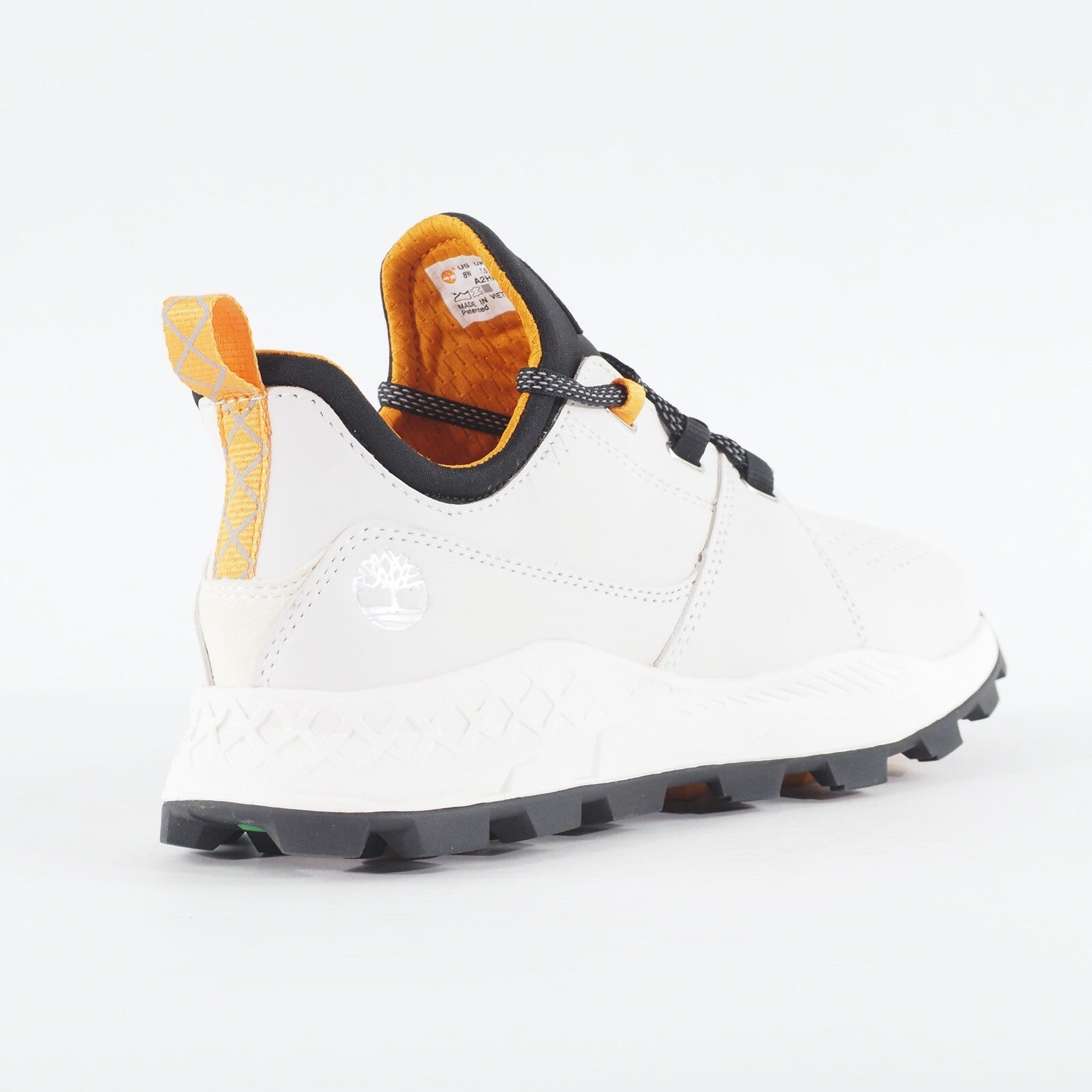 Mens Timberland Brooklyn Oxford A2HRV Bright White Nubuck Lace Up Walking Shoes