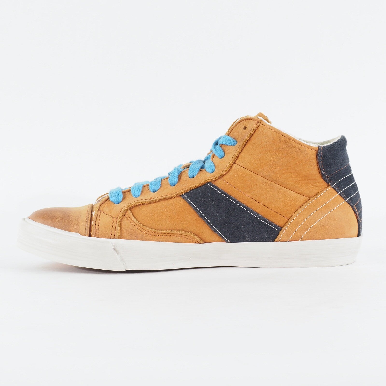 Mens Timberland EK Glastenbury Chukka 9607A Tan Casual Hi Top Leather Trainers