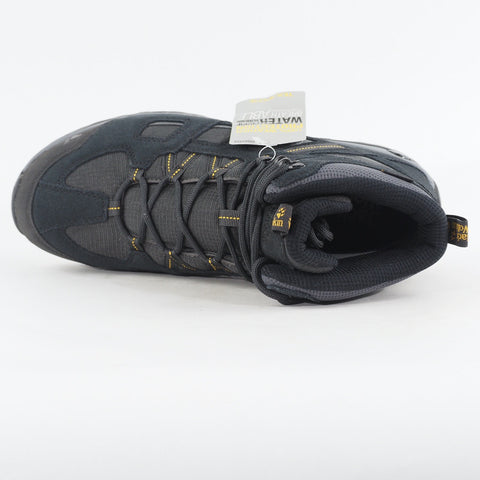 Mens Jack Wolfskin Vojo Hike 2 Texapore Black Leather Walking Waterproof Boots