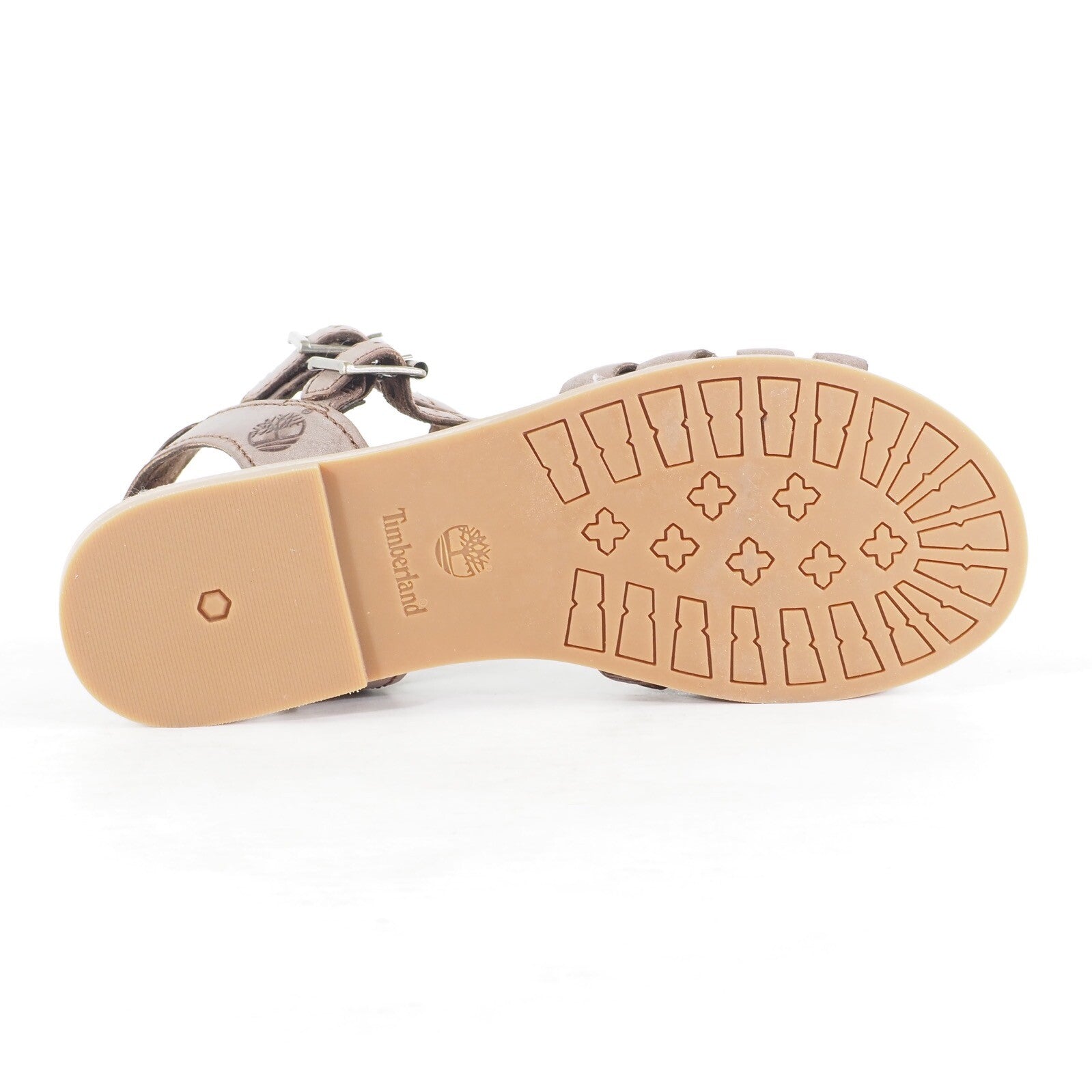 Womens Timberland Caswell Fisherman A144L Grey Leather Casual Walking Sandals