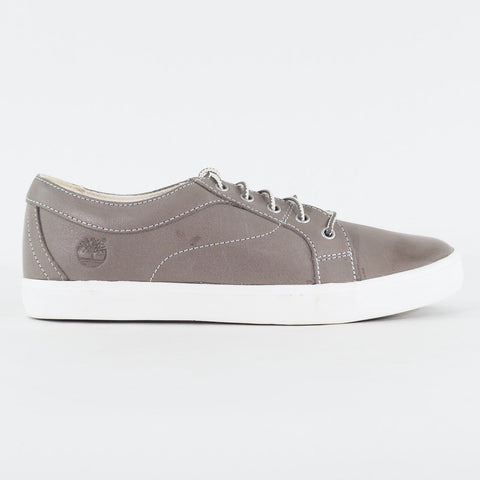 Womens Timberland Brattleboro A15ST Medium Grey Leather Low Lace Up Casual Shoes