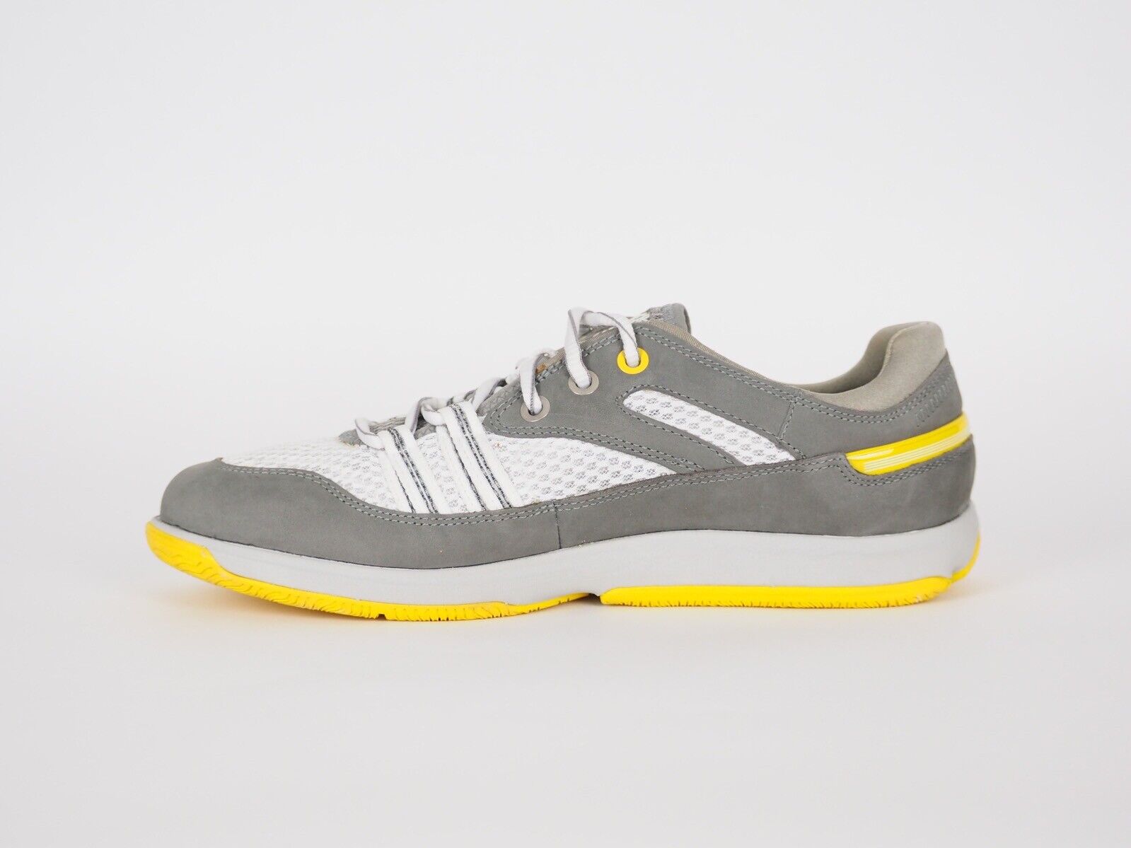 Mens Timberland Formentor Vent 97161 White Grey Leather Lace Up Casual Trainers