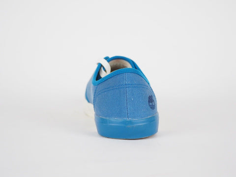 Mens Timberland Newport Bay A1AY2 Blue Canvas Lace Up Trainers