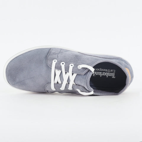 Mens Timberland EK Cascobay Oxford 9102B Slate Grey Leather Lace Up Casual Shoes