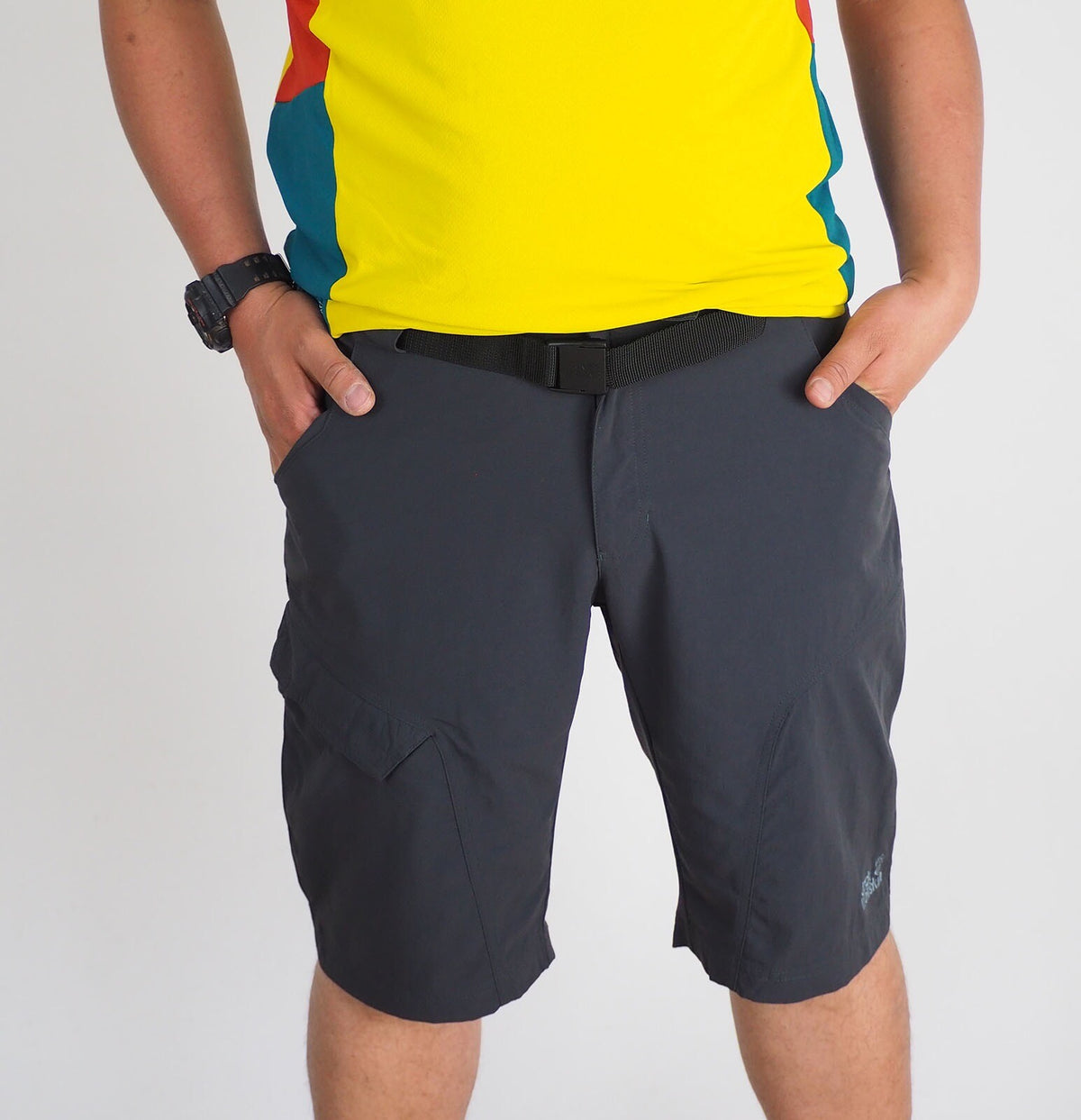 Mens Jack Hoggar 1501651 Phantom Casual Hiking Fit Type Summer Hiking Shorts