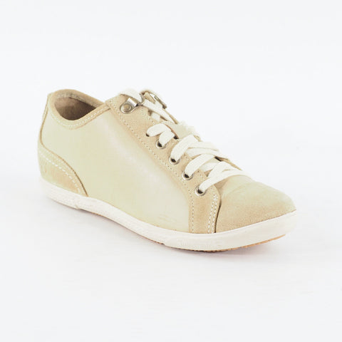 Womens Timberland EK Ballard Oxford 3304R Tan Leather Lace Low Top Casual Shoes