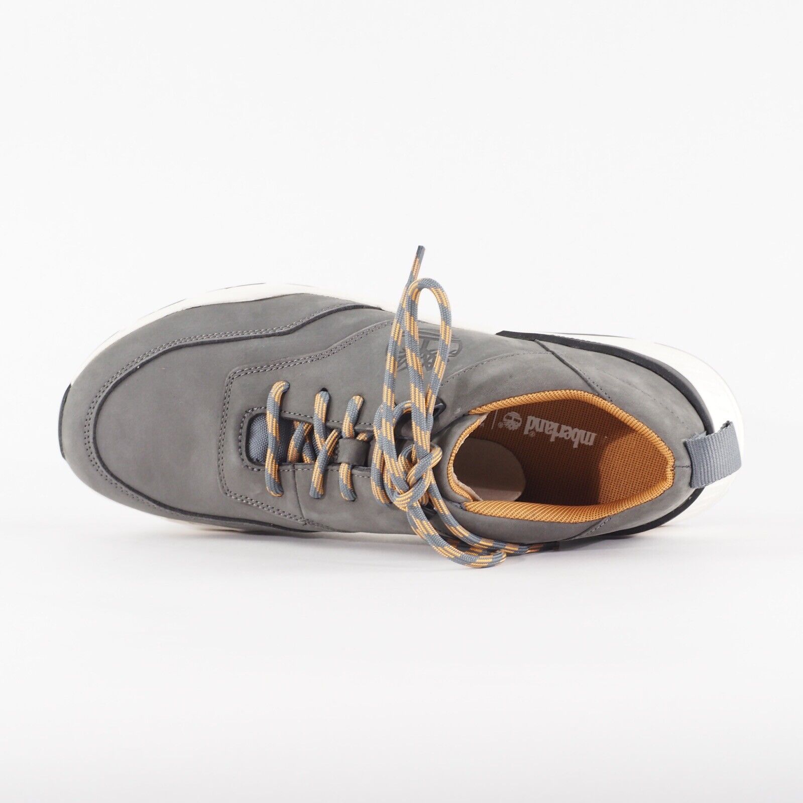 Mens Timberland Concrete Trail OX A2G1Q Grey Casual Leather Lace Walking Shoes