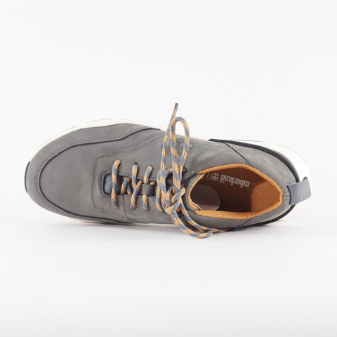 Mens Timberland Concrete Trail OX A2G1Q Grey Casual Leather Lace Walking Shoes