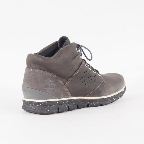 Mens Timberland Bradstreet Half Cab A14O7 Grey Leather Lace Up Casual Boots