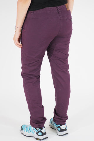 Womens Jack Wolfskin Victoria 1502951 Grapevine Cotton Outdoor Hiking Trousers