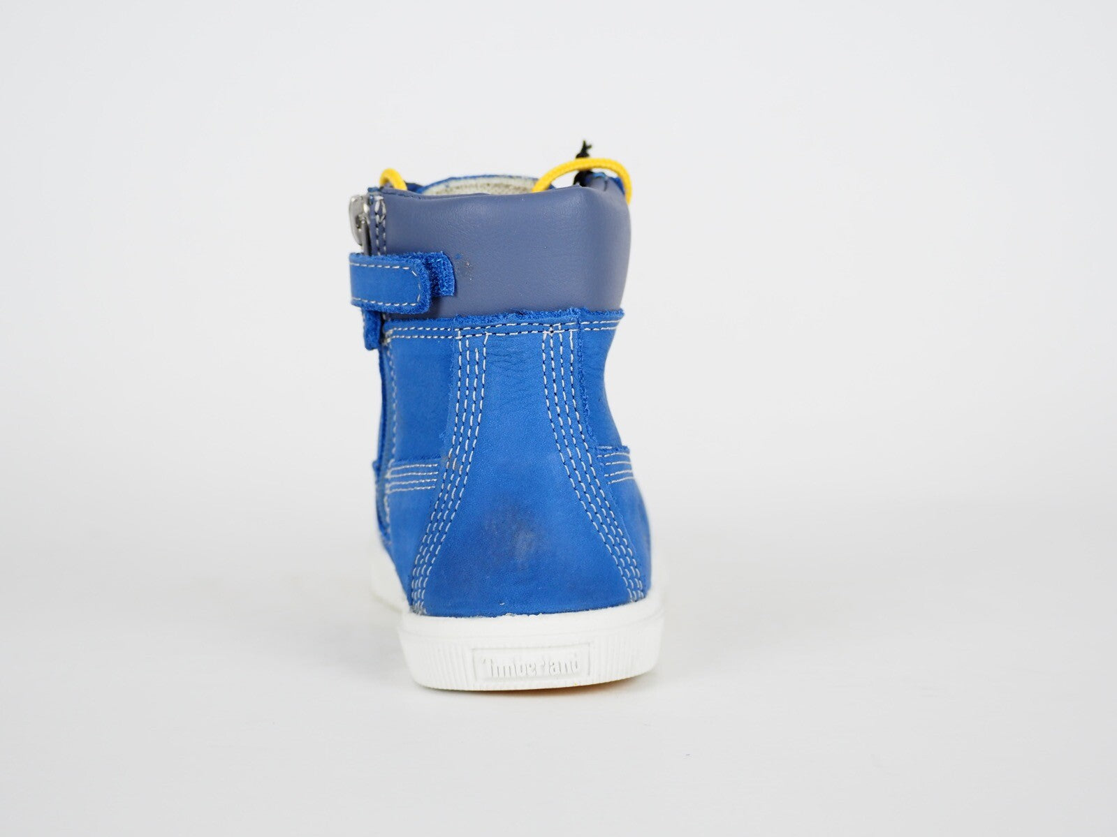 Unisex Timberland EK 2.0 6 Inch 1874A Blue Leather Laced Zip Up Chukka Boots