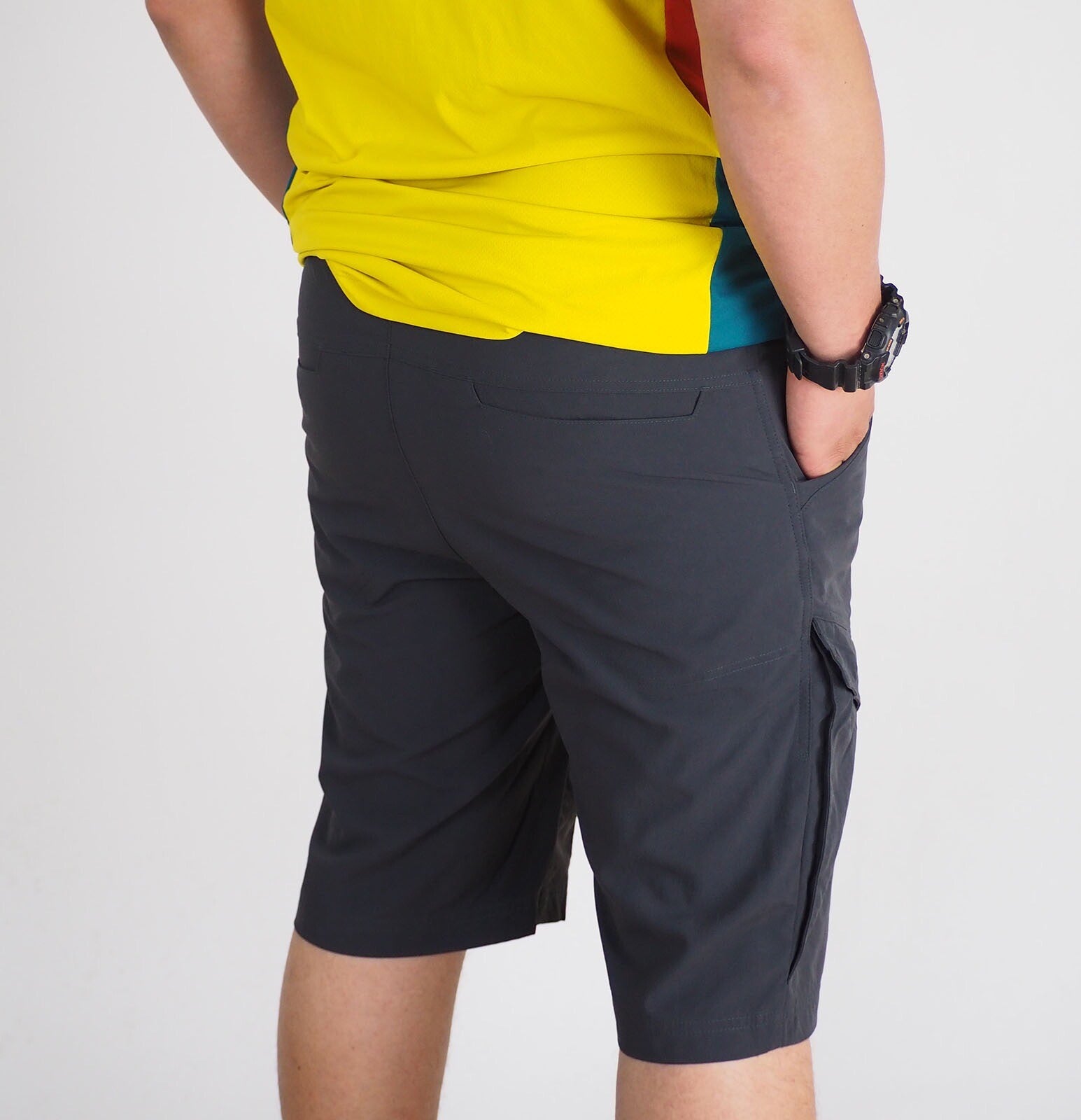 Mens Jack Hoggar 1501651 Phantom Casual Hiking Fit Type Summer Hiking Shorts