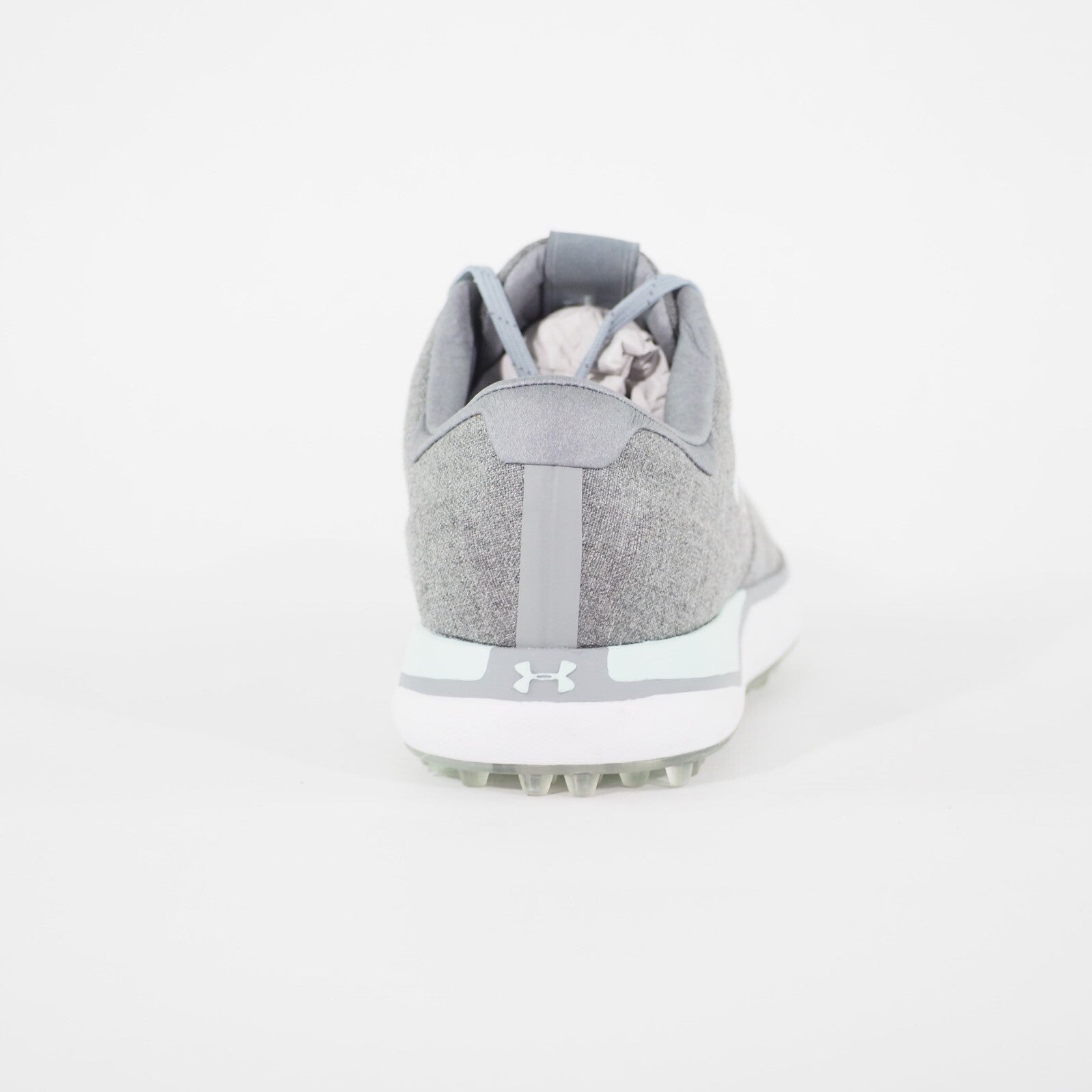 Womens Under Armour Performance SL 3020112 Lace Up Sports Golf Grey Fabric Shoes