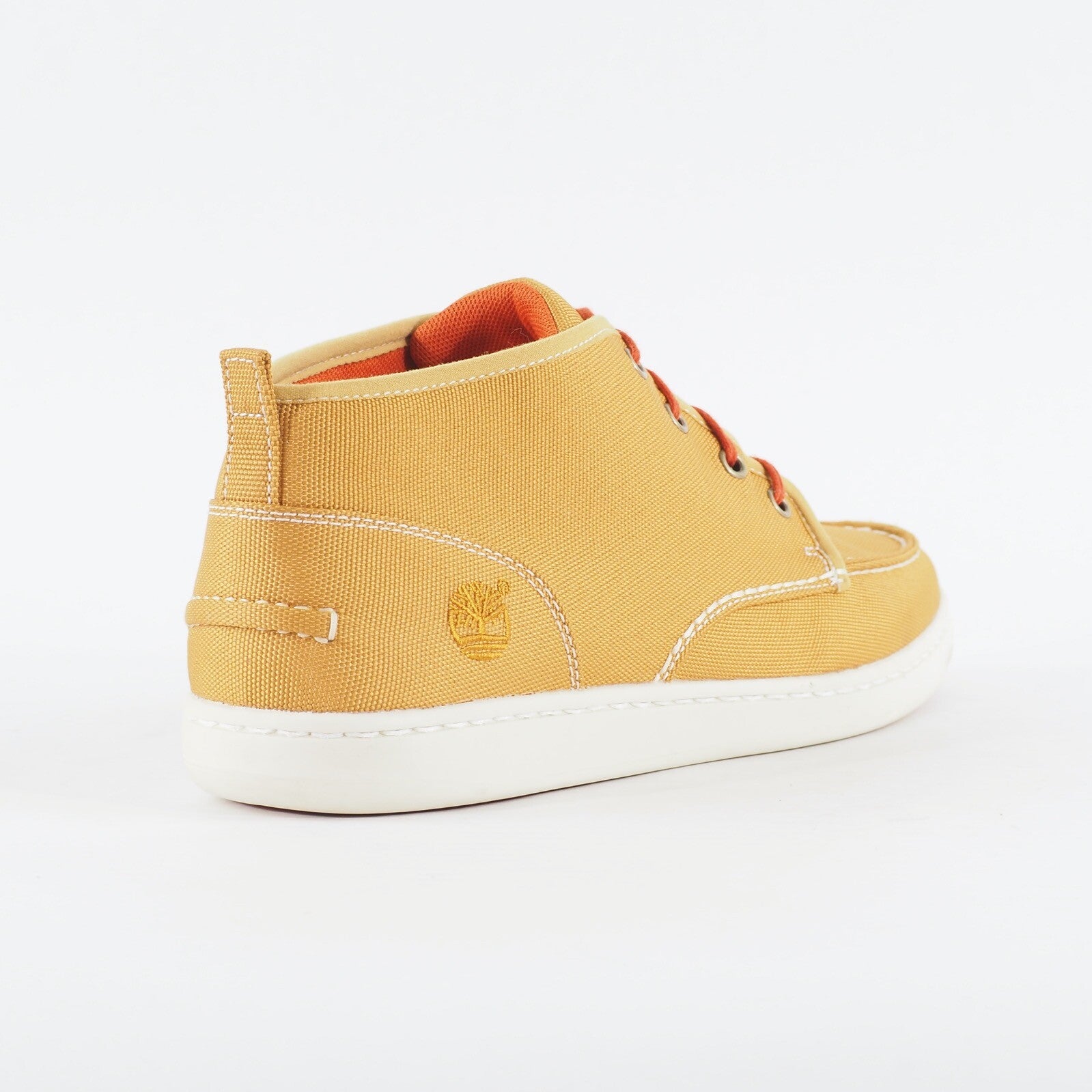 Mens Timberland Newmarket Cupsole Chukka 6408A Wheat Fabric Lace Up Boots