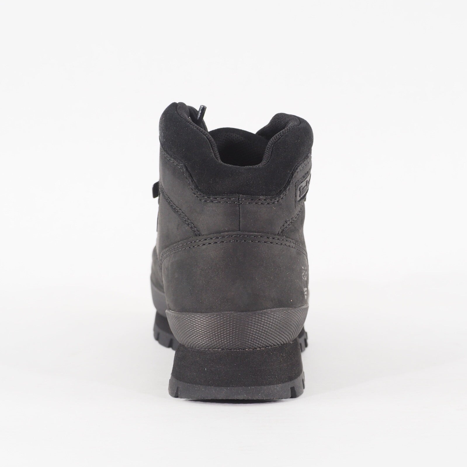 Womens Timberland Euro Hiker A17YH Black Leather Lace Up Walking Boots