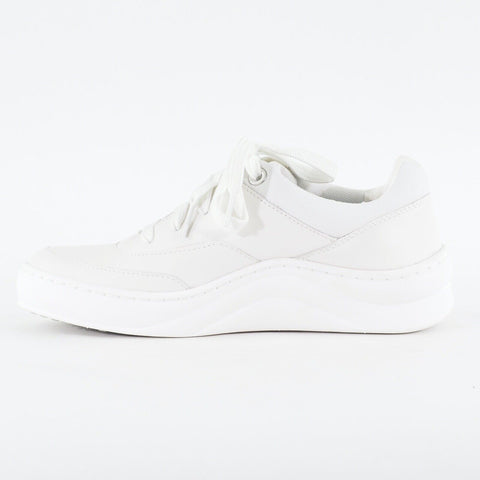 Womens Timberland Ruby Ann A2124 White Leather Lace Up Casual Sneakers