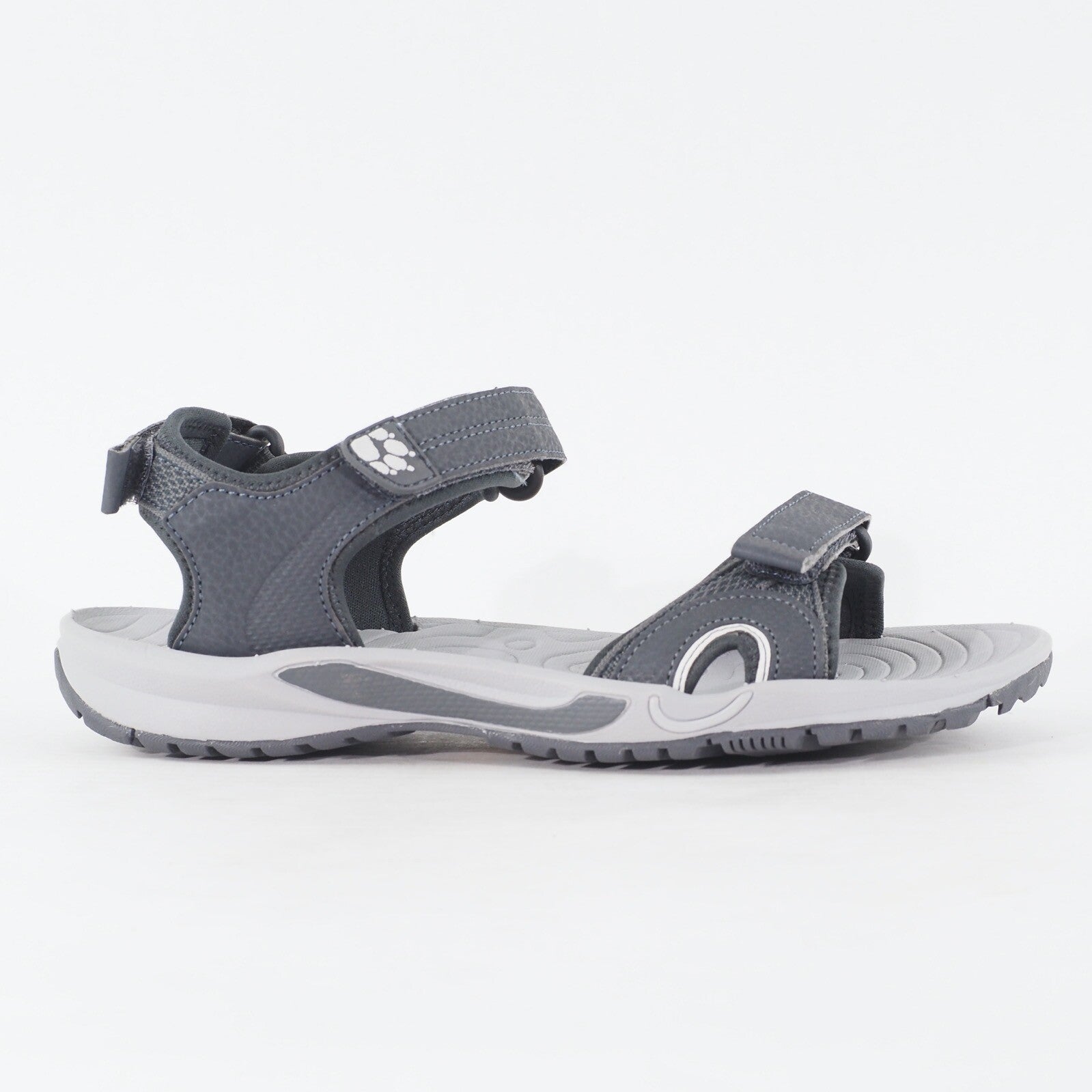 Womens Jack Wolfskin Lakewood Cruise 17EB004848 Grey Strap Casual Sandals