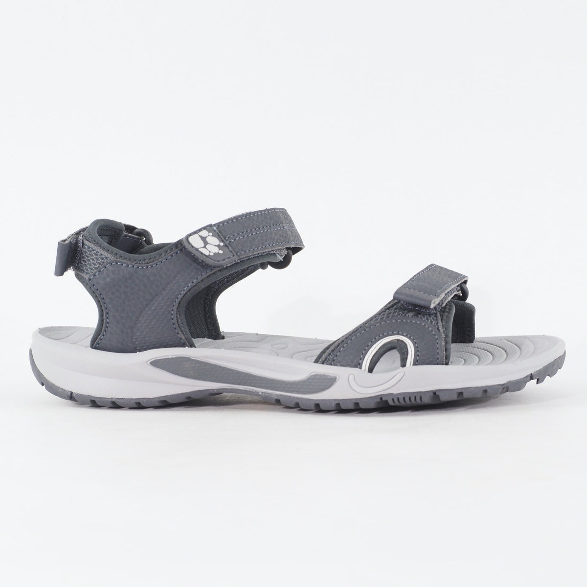 Womens Jack Wolfskin Lakewood Cruise 17EB004848 Grey Strap Casual Sandals