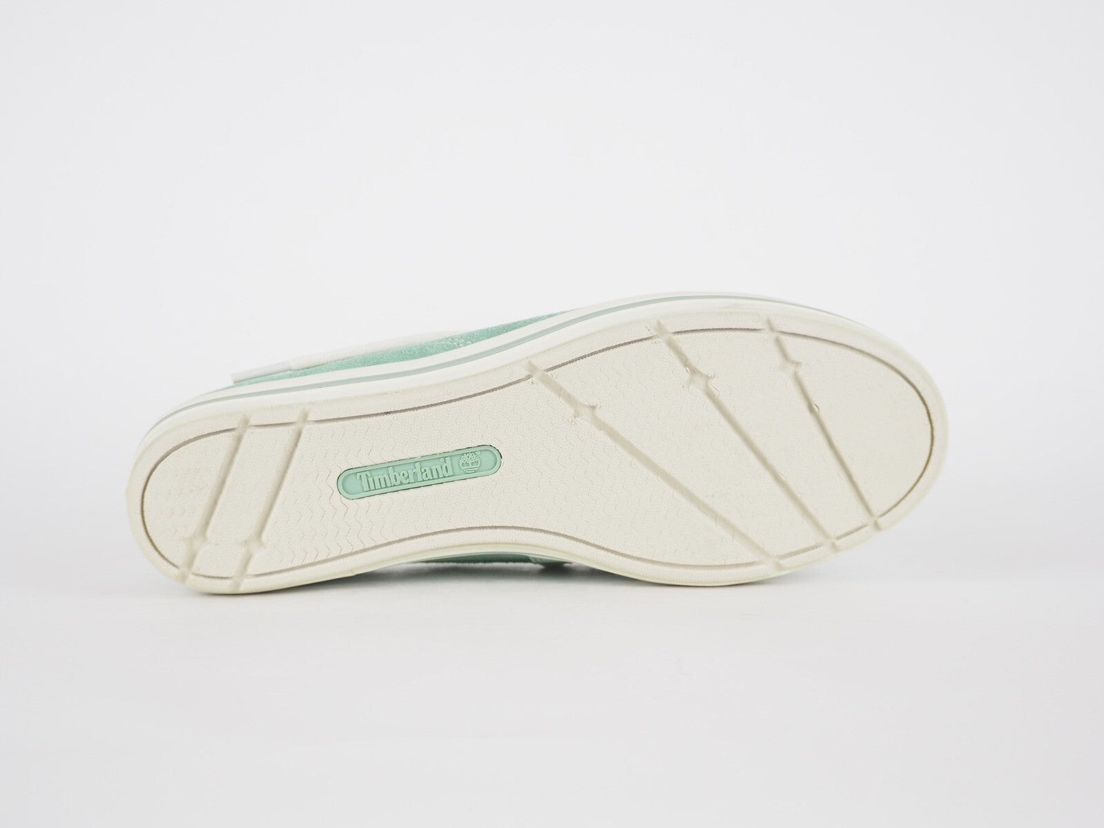 Womens Timberland EK Casco Bay 3951R Aqua Suede Slip On Boat Shoes