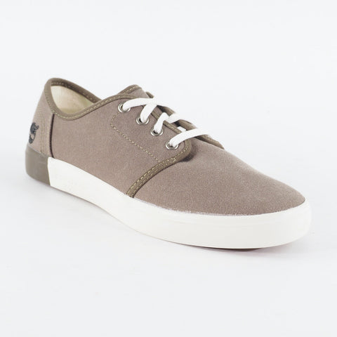 Mens Timberland Union Wharf A1AXY Medium Grey Canvas Laced Low Top Casual Shoes