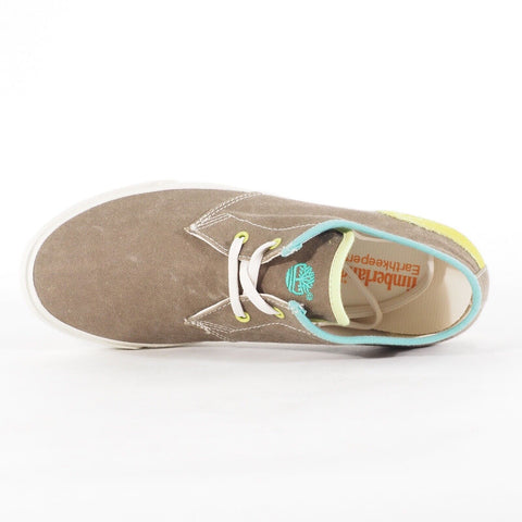 Mens Timberland Ek Hookset Camp 9117B Trainers Canvas Lace Up Casual Shoes