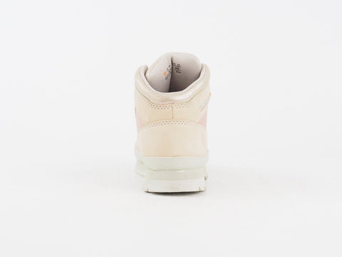 Girls Timberland Euro Hiker A1935 Pink Leather Lace Up Hiking Shoes Chukka Boots