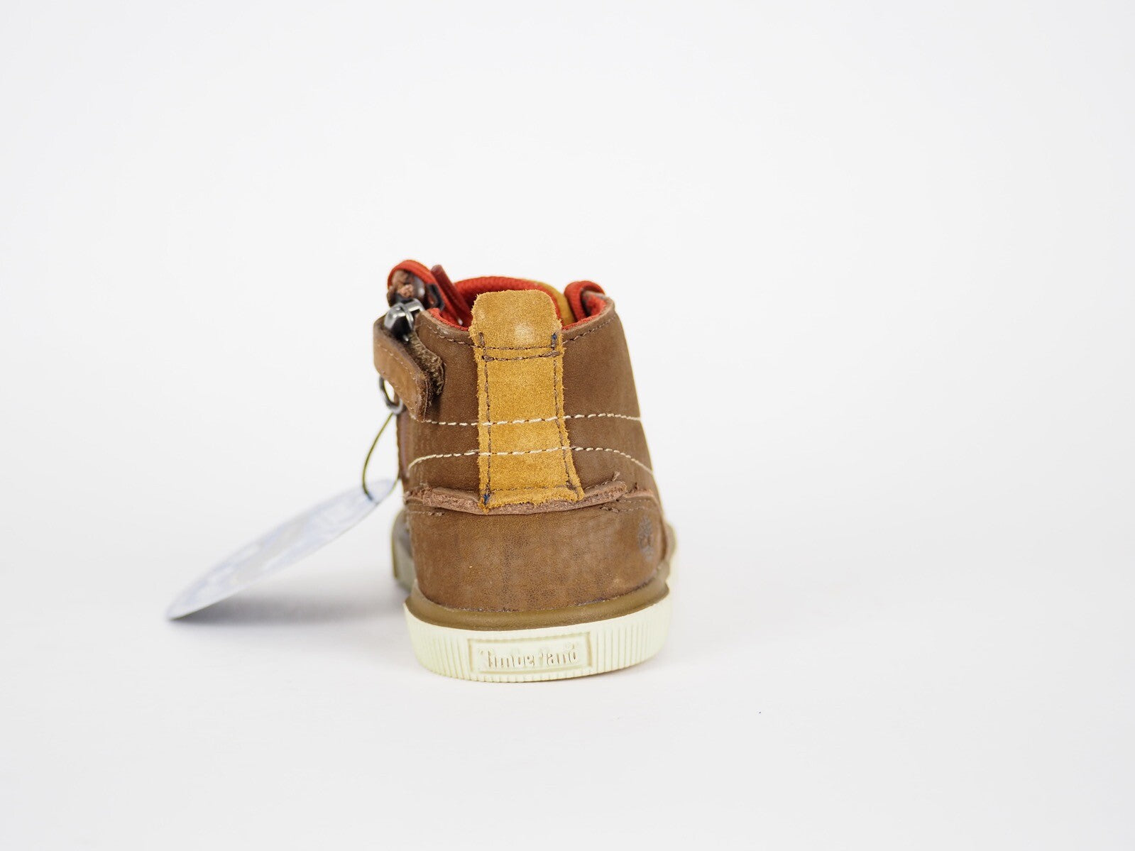 Infants Timberland Cupsole 8780R Light Brown Leather Lace Up Winter Chukka Boots