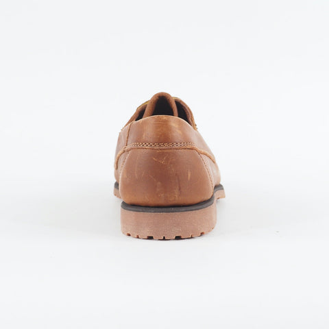 Mens Timberland Elisville 6123R Light Brown Leather Lace Up Casual Boat Shoes