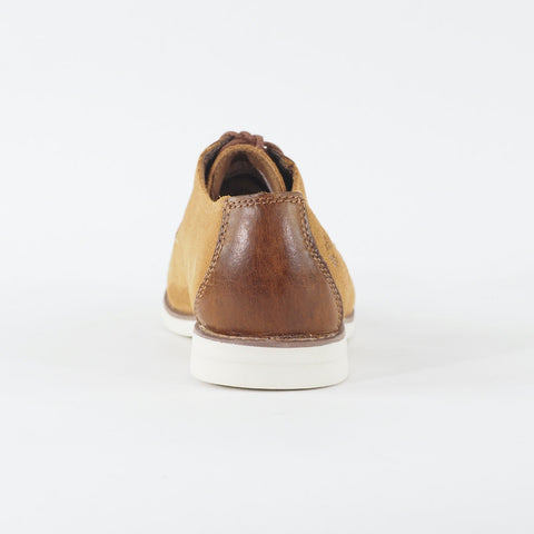 Mens Timberland Stormbuck Lite A19CY Medium Brown Leather Lace Up Formal Shoes