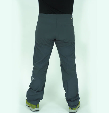 Mens Jack Wolfskin Vector 1501982 Ebony Slim Fit Warm Outdoors Hiking Trousers