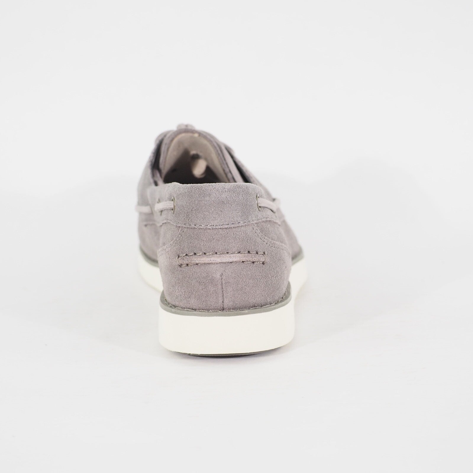 Womens Timberland Lakeville A1GDQ Grey Suede Casual Lace Up Walking Boat Shoes