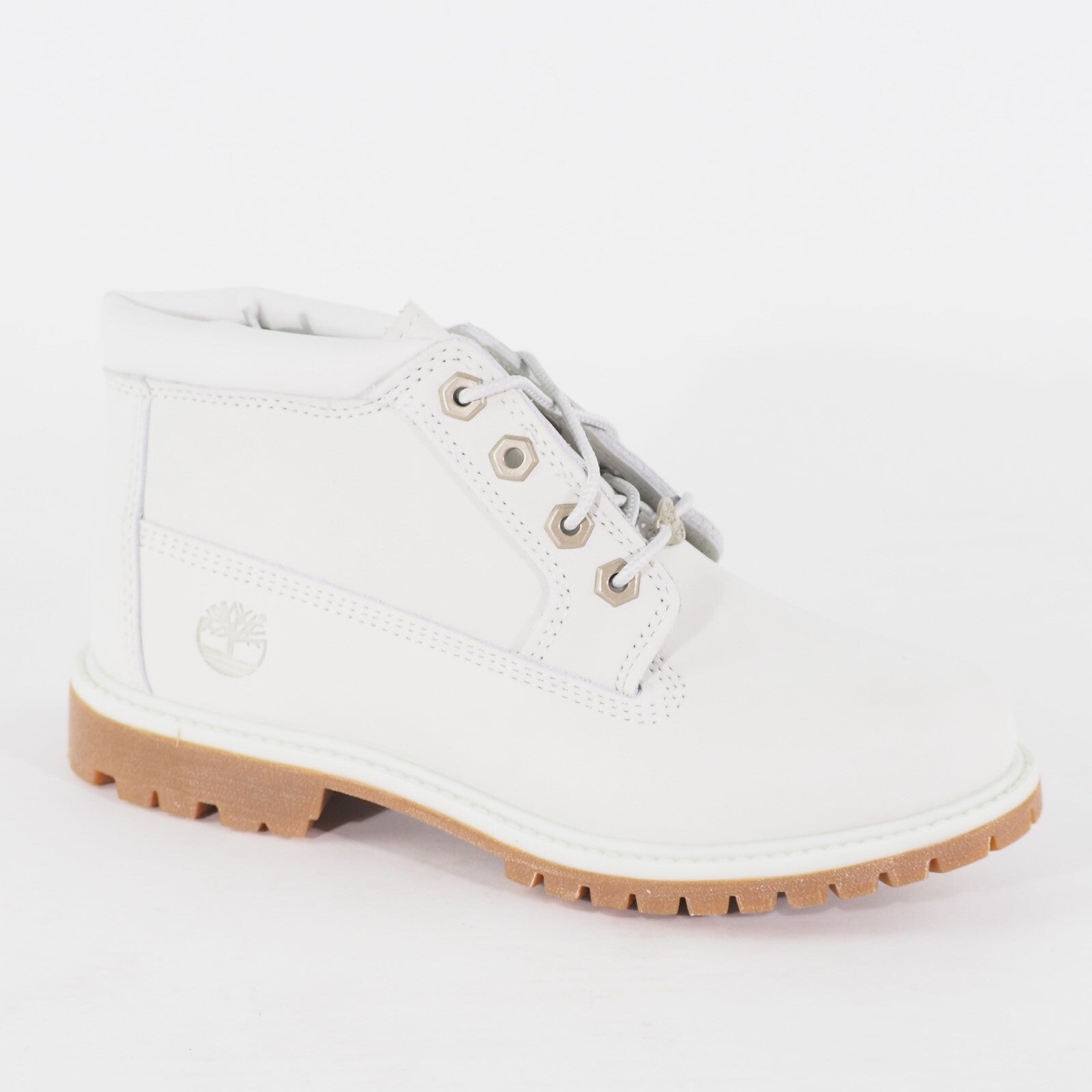 Womens Timberland Nellie Chukka A1NDK Leather Lace Casual Walking Everyday Boots