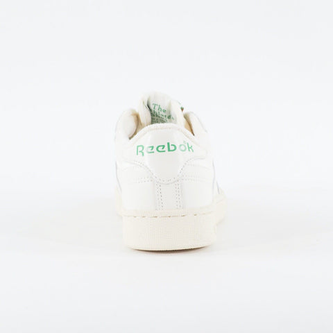Mens Reebok Club C 85 Vintage DV6434 Chalk White Leather Casual Lace Up Trainers