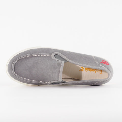 Mens Timberland Ek Hookset Camp 9324B Grey Casual Slip On Comfort Walking Shoes