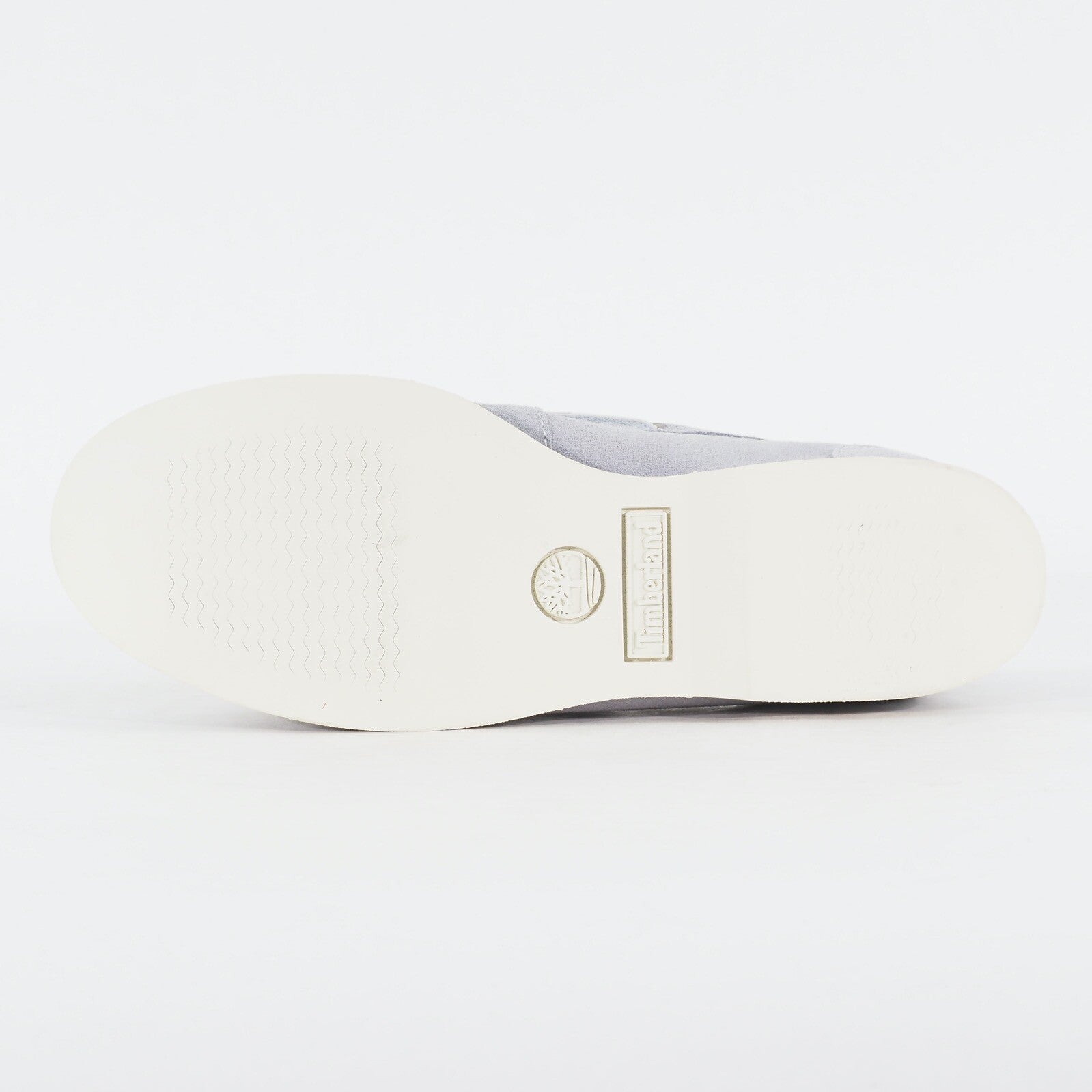 Womens Timberland EK Classic 8437B Medium Grey Leather Lace Up Casual Boat Shoes