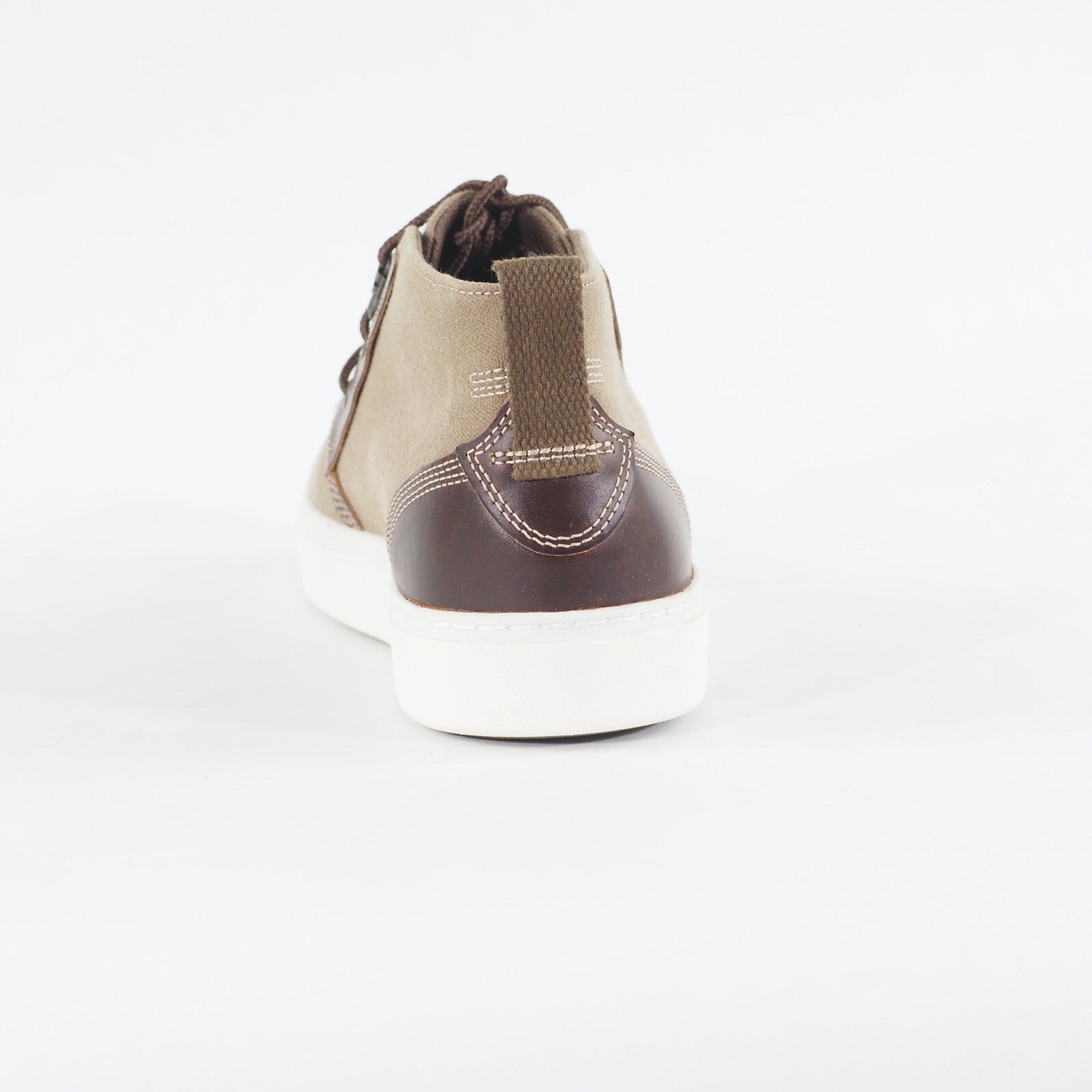 Mens Timberland Amherst Canvas Chukka A15KY Brown Leather Canvas Casual Boots