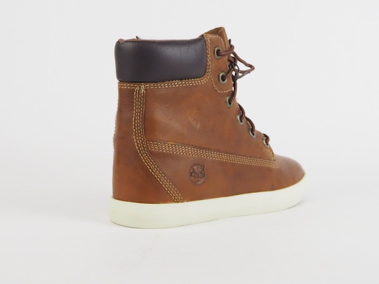 Womens Timberland Flannery 6 Inch A1B4R Brown Leather Chukka Boots