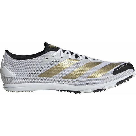 Unisex Adidas Adizero XCS TME GY4930 White Textile Track Shoes
