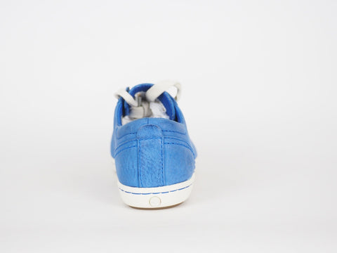 Womens Timberland EK Northprt 8039A Blue Leather Lace Up Casual Low Trainers
