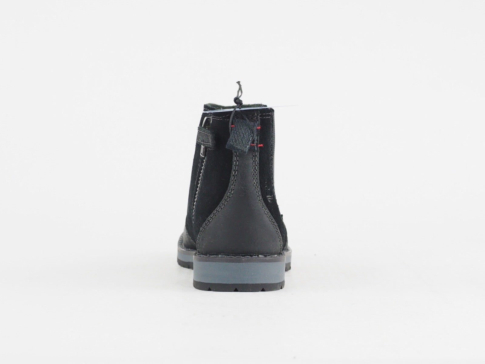 Toddlers Timberland Kidder Hill A1C9Z Black Leather Shoes Kids Chelsea Boots