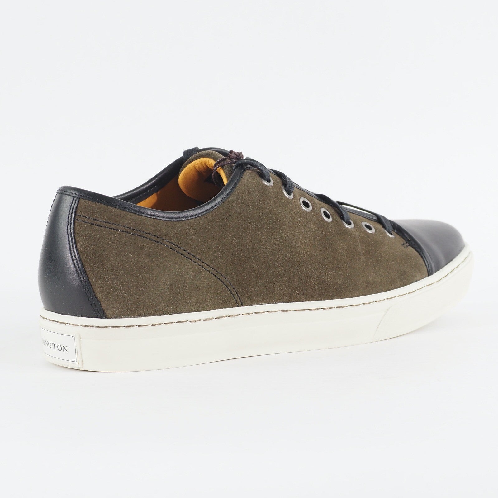 Mens Timberland Abington Guide Oxford 6350A Olive Leather Lace Up Casual Shoes