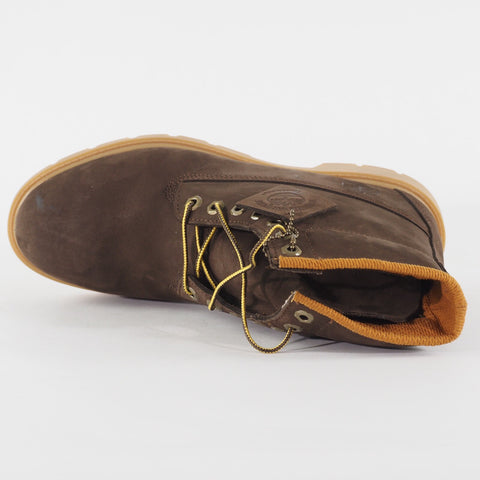 Mens Timberland 6 Inch Basic Brown 6400R Leather Lace Waterproof Walking Boots