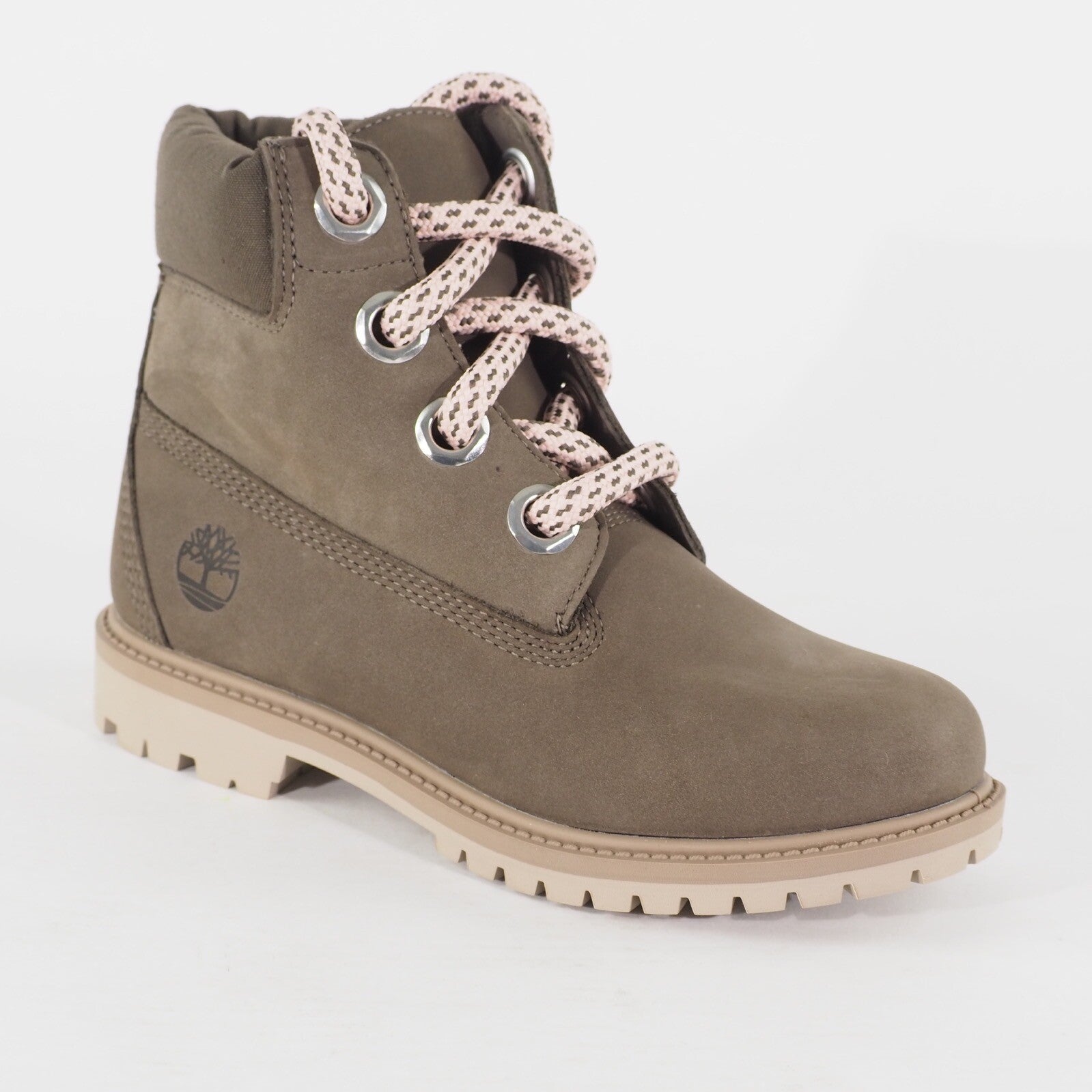 Womens Timberland Heritage 6 Inch A2J5N Leather Lace Up Waterproof Walking Boots